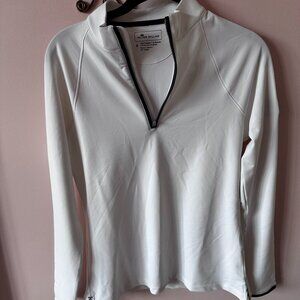 Peter Millar Quarter Zip with Roxiticus Logo Size Small